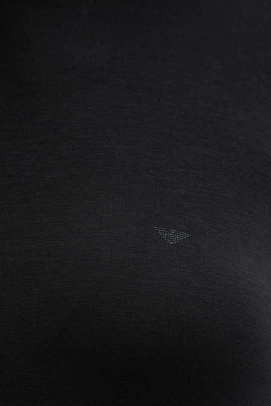 Лонгслів лаундж з додаванням вовни Emporio Armani Underwear EW002039.AF15361 чорний