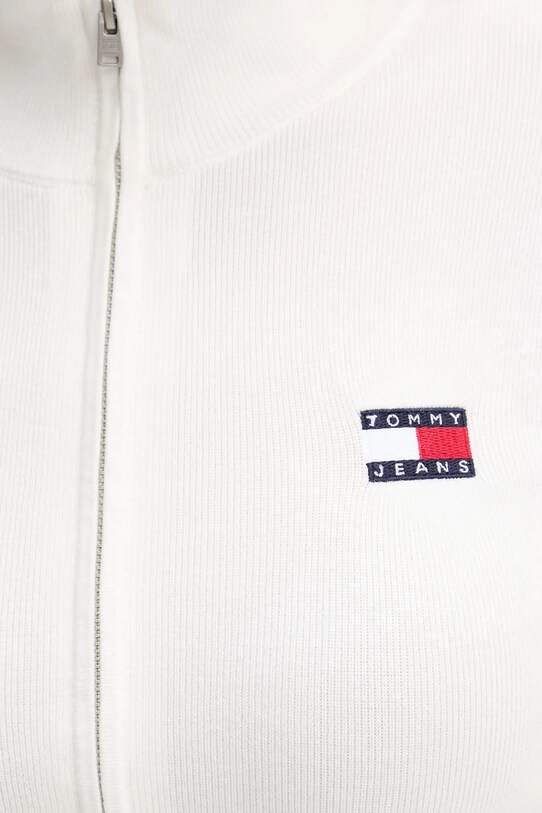 Tommy Jeans kardigan DW0DW20967 biały