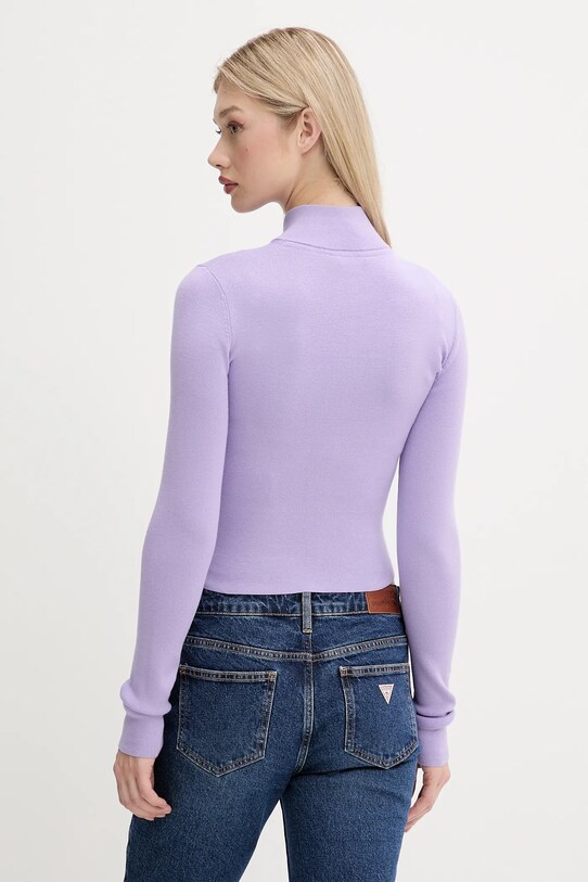 Odzież Tommy Jeans kardigan DW0DW20967 fioletowy