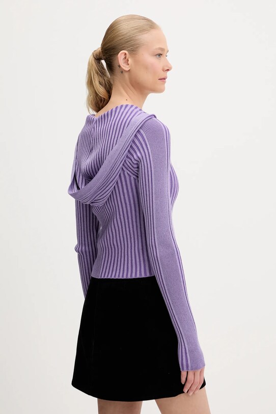 Îmbrăcăminte Tommy Jeans cardigan DW0DW20974 violet