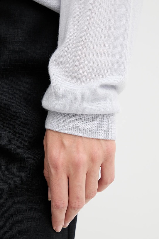 IRO sweter z wełną WP12HARU szary
