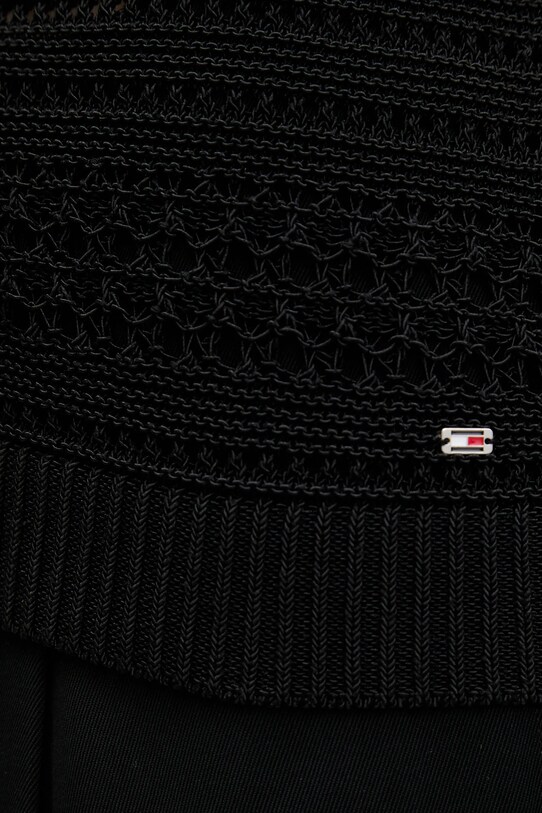 Tommy Hilfiger top WW0WW45647 negru