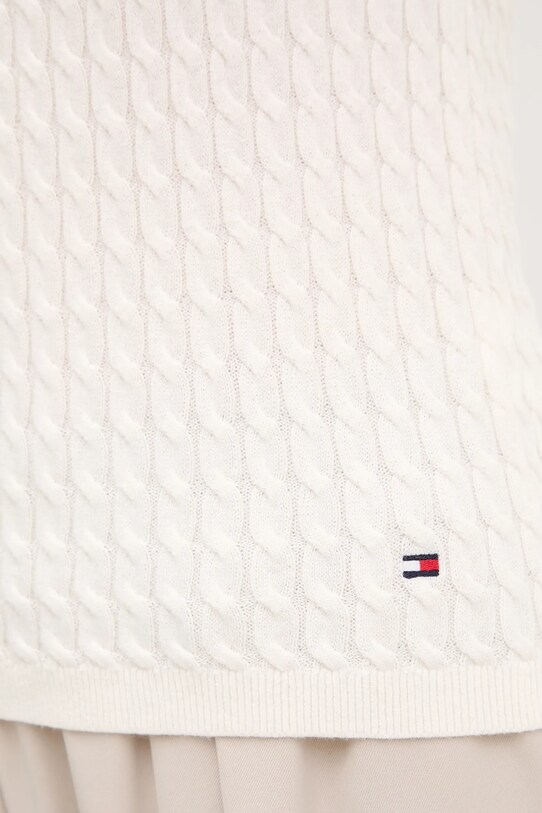 Tommy Hilfiger kamizelka bawełniana WW0WW45706 beżowy
