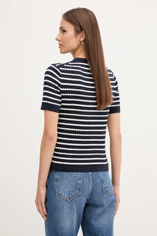 Oblečení Bavlněný kardigan Tommy Hilfiger WW0WW45707 námořnická modř