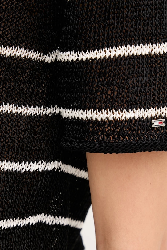 Tričko Tommy Hilfiger WW0WW46522 černá