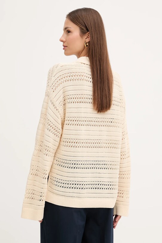 Odzież Tommy Hilfiger sweter WW0WW46524 beżowy
