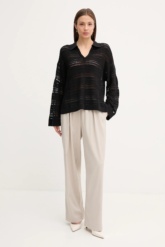 Svetr Tommy Hilfiger WW0WW46524 černá AW25