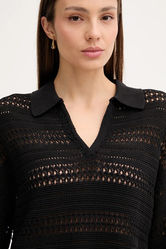 Svetr Tommy Hilfiger černá WW0WW46524