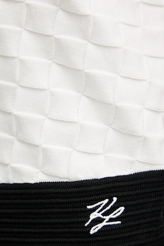Karl Lagerfeld mellény A3W18020 fehér