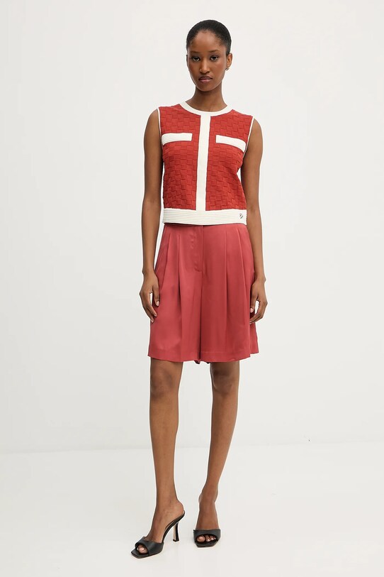 Karl Lagerfeld mellény A3W18020 narancssárga AW25