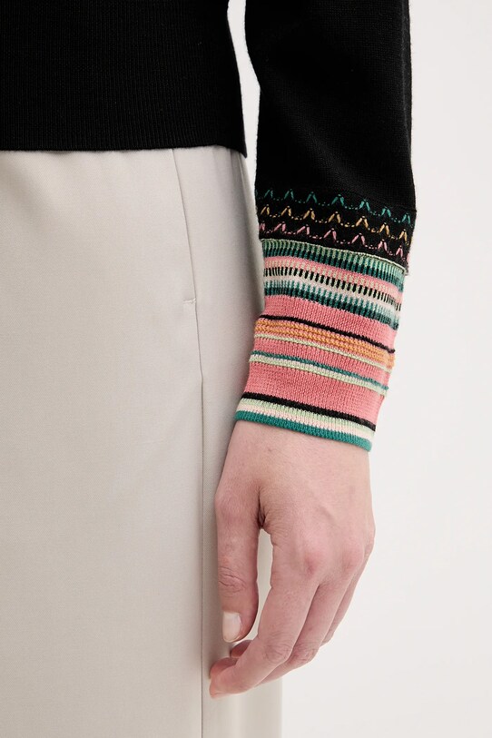 PS Paul Smith kardigan wełniany W2R.578N.T31327 czarny