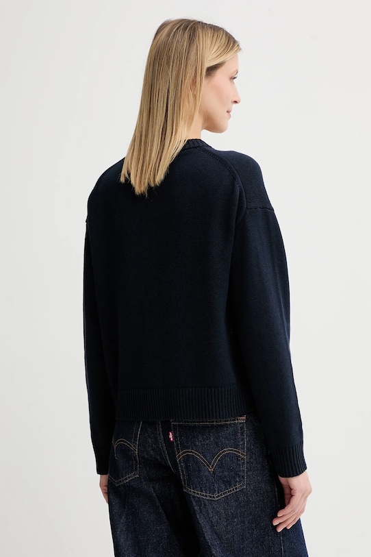 Oblečení Vlněný kardigan PS Paul Smith W2R.585N.T31330 námořnická modř