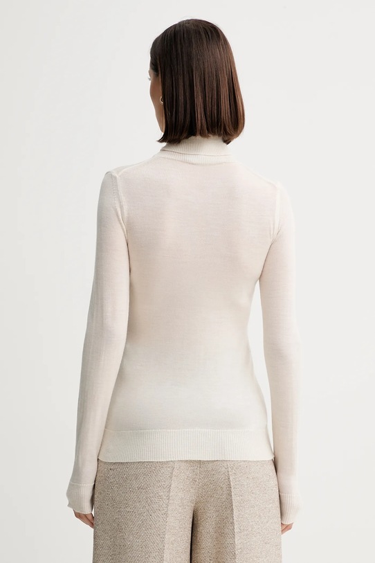 Одяг Вовняний светр Simona Corsellini A25CPMGE0201 бежевий