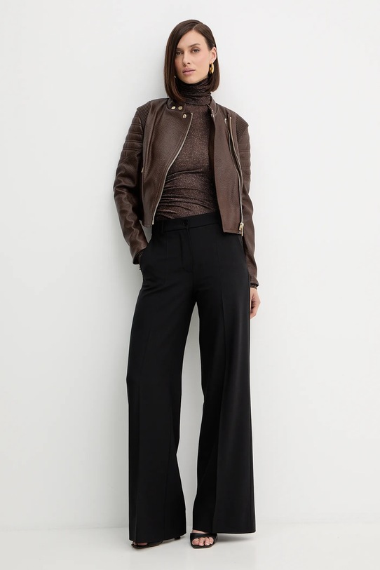 Pulover Simona Corsellini A25CPMG00801 rjava AW25
