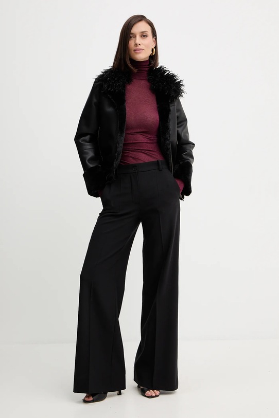 Pulover Simona Corsellini A25CPMG00801 bordo AW25