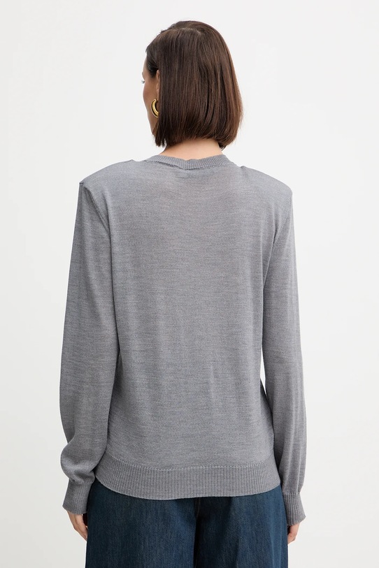 Îmbrăcăminte Simona Corsellini pulover de lână A25CPMGE0301 gri