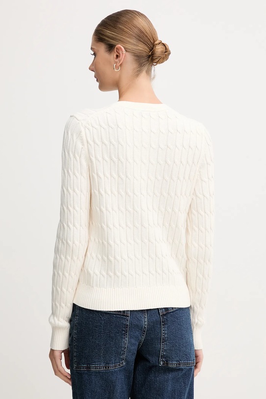 Îmbrăcăminte Tommy Hilfiger cardigan din bumbac WW0WW46514 bej