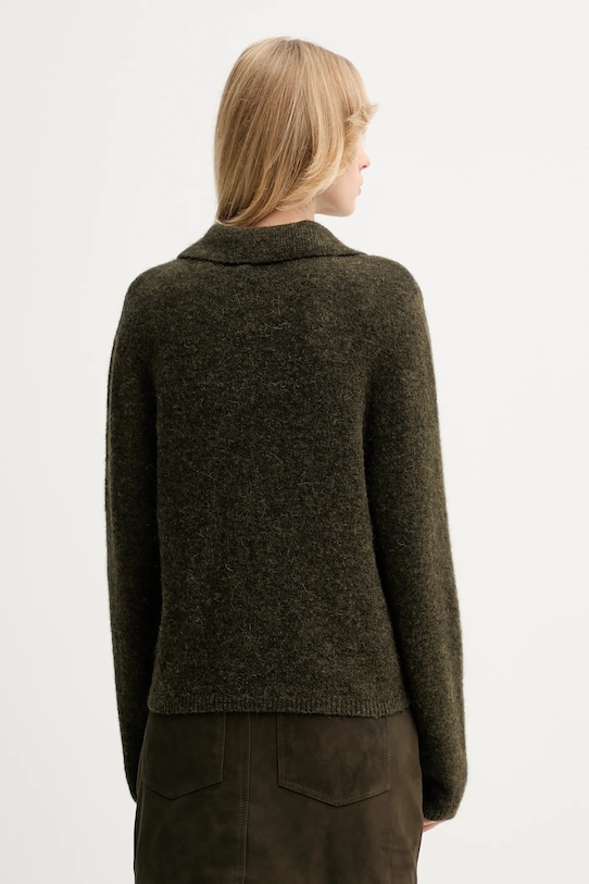 Îmbrăcăminte Gestuz pulover de lână 10910589 verde