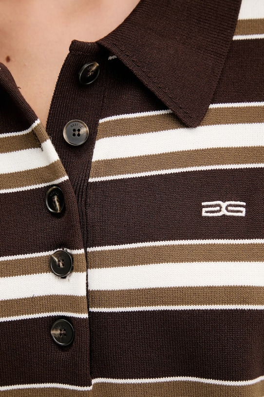 Gestuz sweter 10910655 brązowy