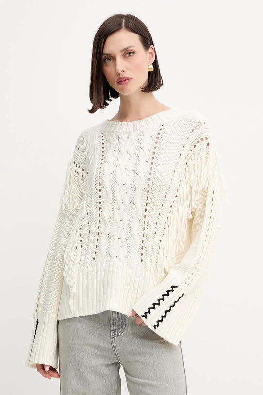 BOSS Orange sweter pozostałe beżowy 50543949