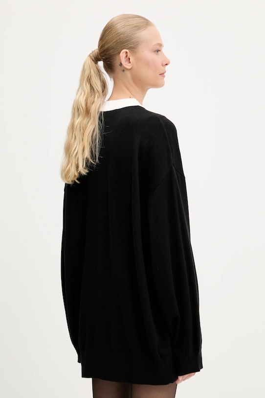 Oblečenie Kardigán Karl Lagerfeld Jeans A3W18008 čierna