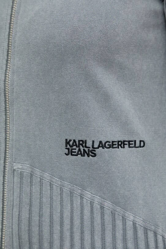 Karl Lagerfeld Jeans cardigan din bumbac A3W18010 gri