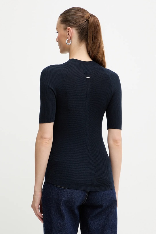 Odzież BOSS t-shirt wełniany 50542885 granatowy