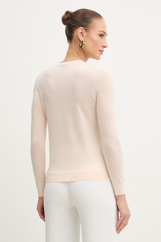 Odzież BOSS sweter wełniany Ferpina 50544987 pomarańczowy