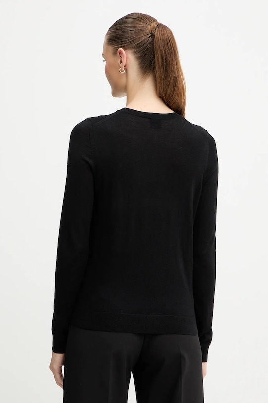 Одежда Шерстяной свитер BOSS 50544987 чёрный