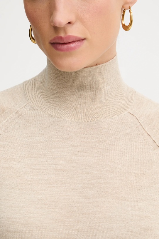 BOSS vestă de lână 50544998 bej