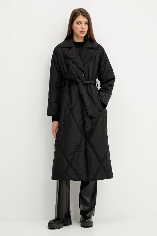 Hugo Blue sweter 50543045 czarny AW25