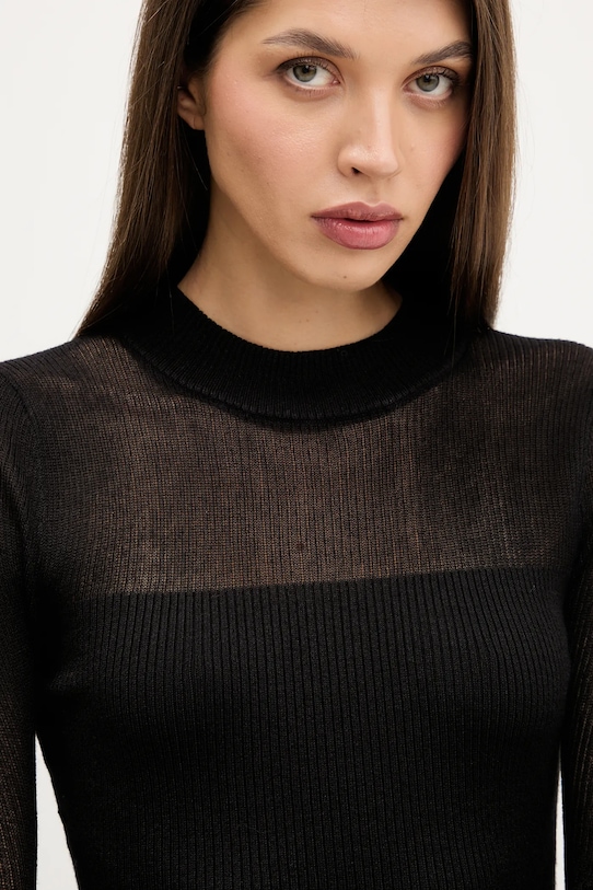 Πουλόβερ Hugo Blue μαύρο 50543045