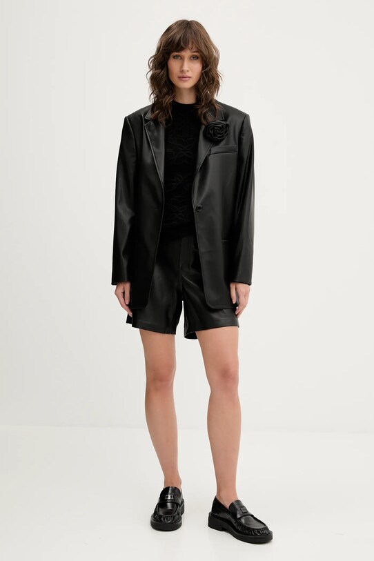 HUGO sweter 50542604 czarny AW25