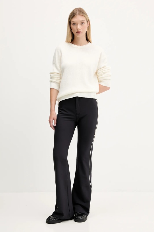 HUGO sweter z wełną 50545082 beżowy AW25