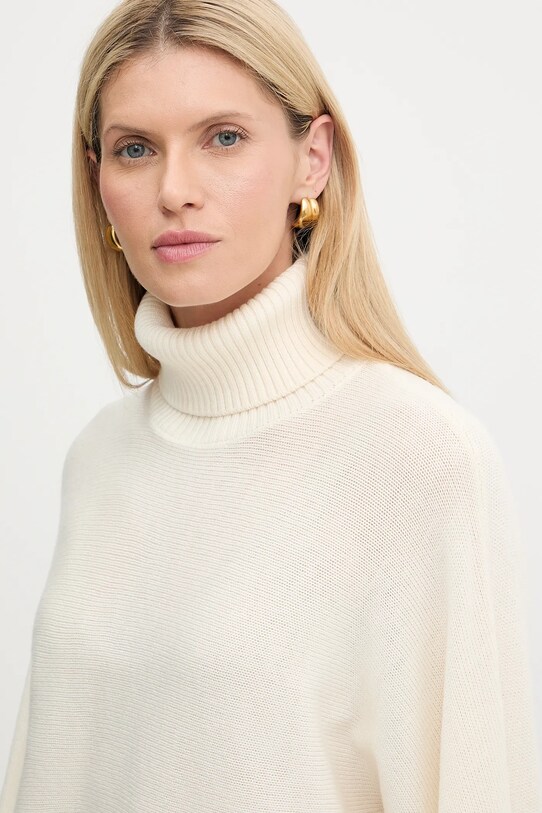 Vlněný svetr MICHAEL Michael Kors béžová MT5617UF2G