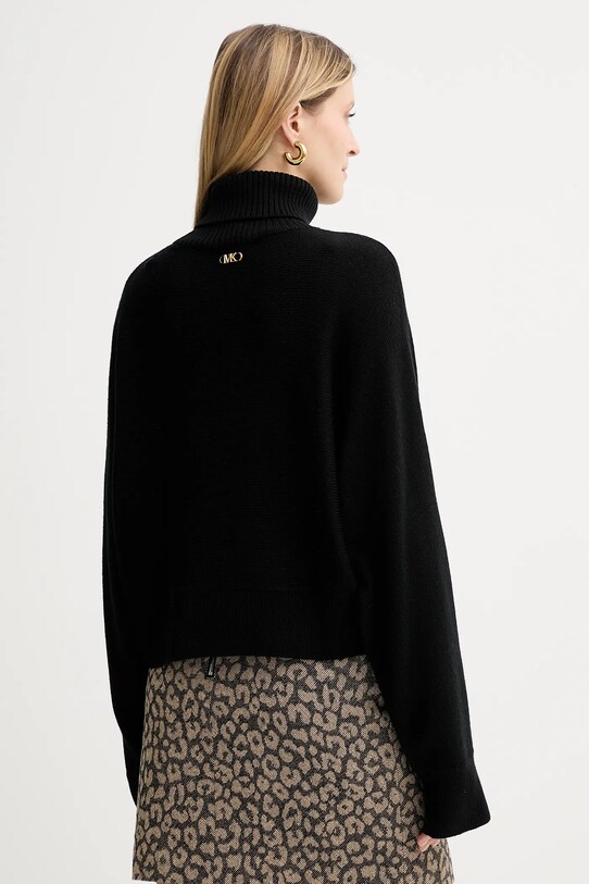 Îmbrăcăminte MICHAEL Michael Kors pulover de lână MT5617UF2G negru