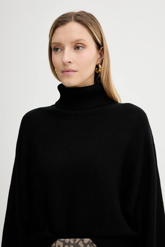 MICHAEL Michael Kors pulover de lână negru MT5617UF2G