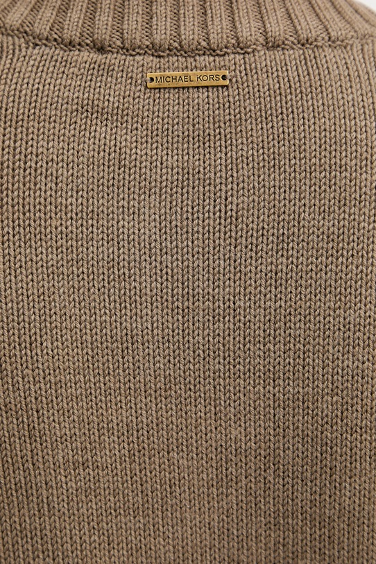 Vlněný kardigan MICHAEL Michael Kors MT561BDF2G béžová