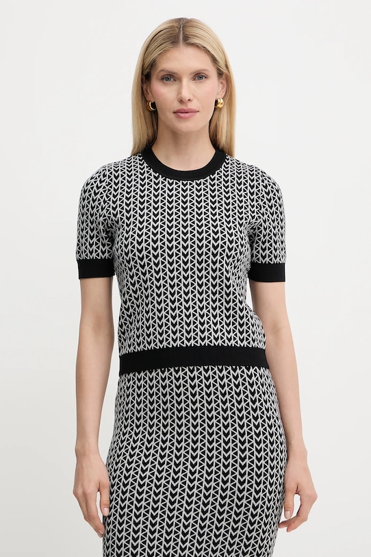 Tričko MICHAEL Michael Kors regular šedá MT56198HQG