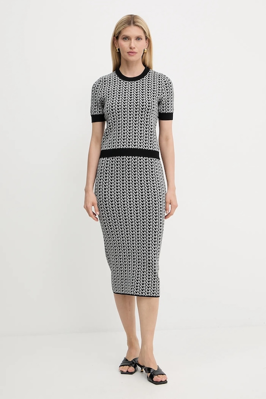 Tričko MICHAEL Michael Kors MT56198HQG šedá AW25