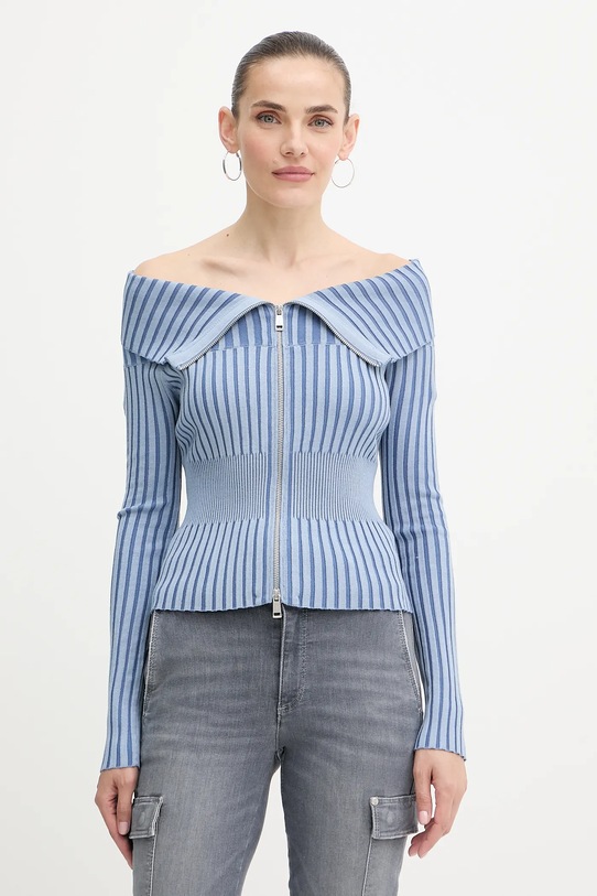 Guess kardigan KATHRYN pozostałe niebieski W5YR03.Z30I2