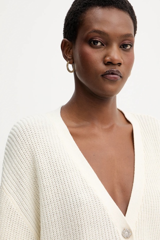 Guess kardigan JAMIE beżowy W5YR06.Z3OO0