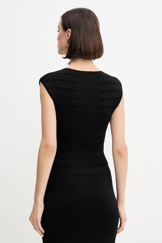 Ρούχα Top Guess EVANGELINE W5YR12.Z0130 μαύρο