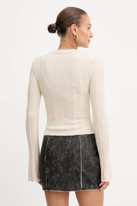 Odzież Guess sweter z domieszką wełny GEMMA W5YR13.Z3OT0 beżowy