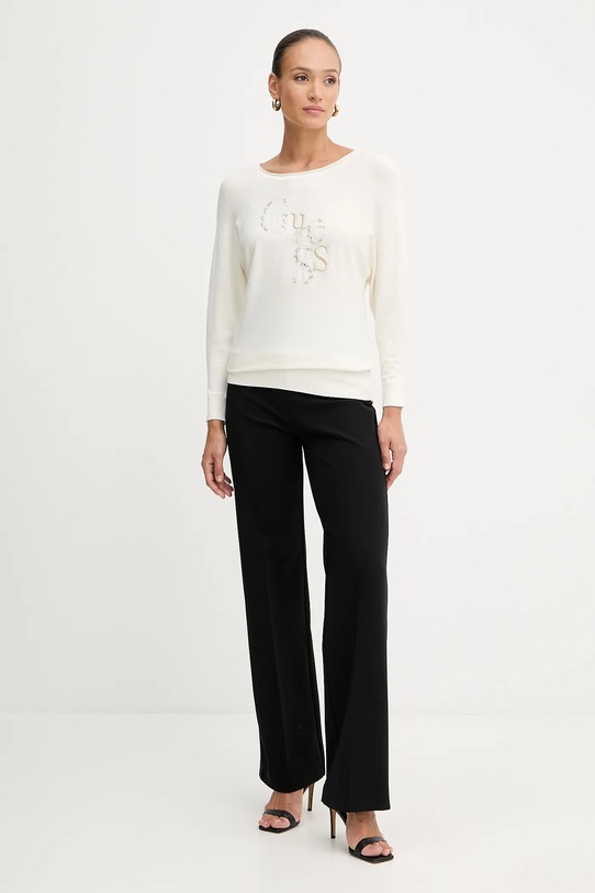 Guess sweter KASSIDY W5YR22.Z2NQ2 beżowy AW25
