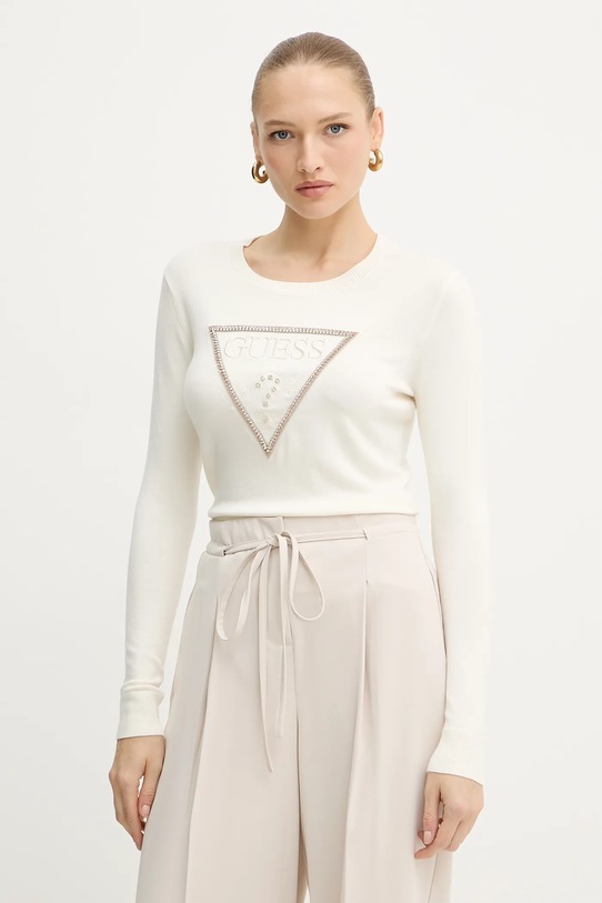 Pulover Guess KIARA Drugo bež W5YR23.Z2NQ2