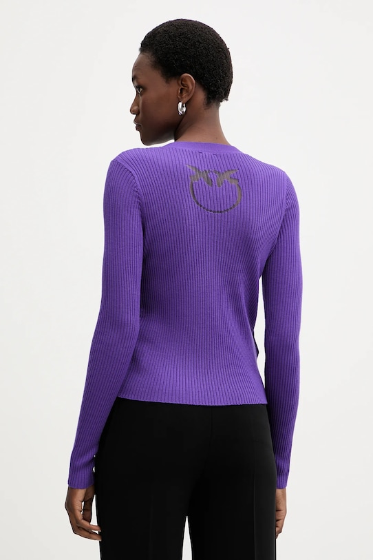 Îmbrăcăminte Pinko cardigan din amestec de lână 105506.A18M violet