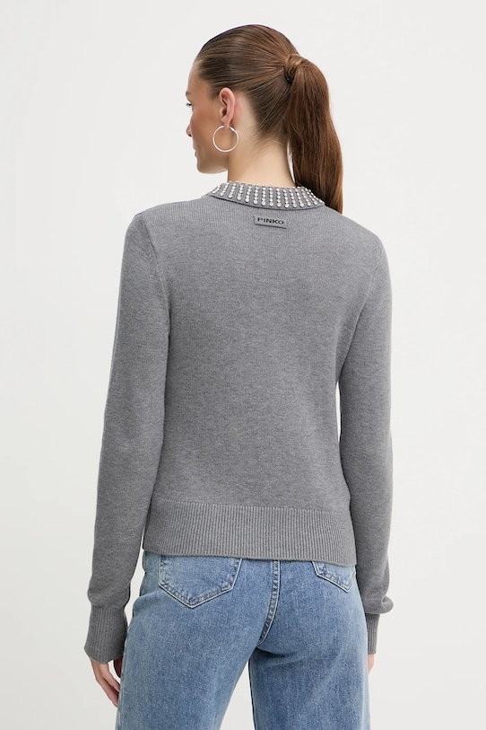 Îmbrăcăminte Pinko pulover din amestec de lână 105530.A2S4 gri