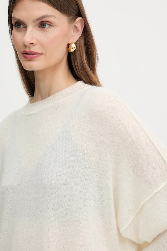 Pinko pulover de lână bej 105749.A2UN