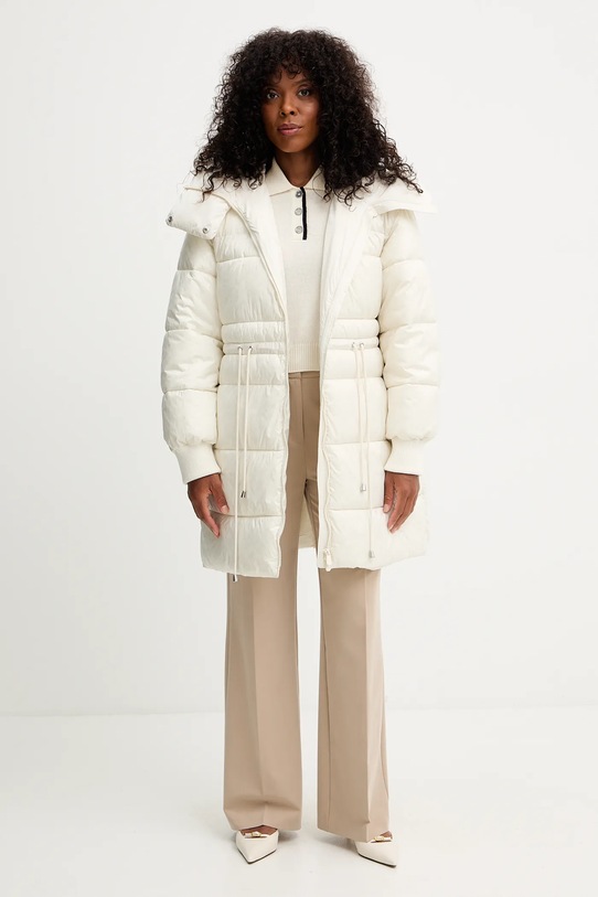 Vunena polo majica Pinko 105450.A2Q9 krem AW25